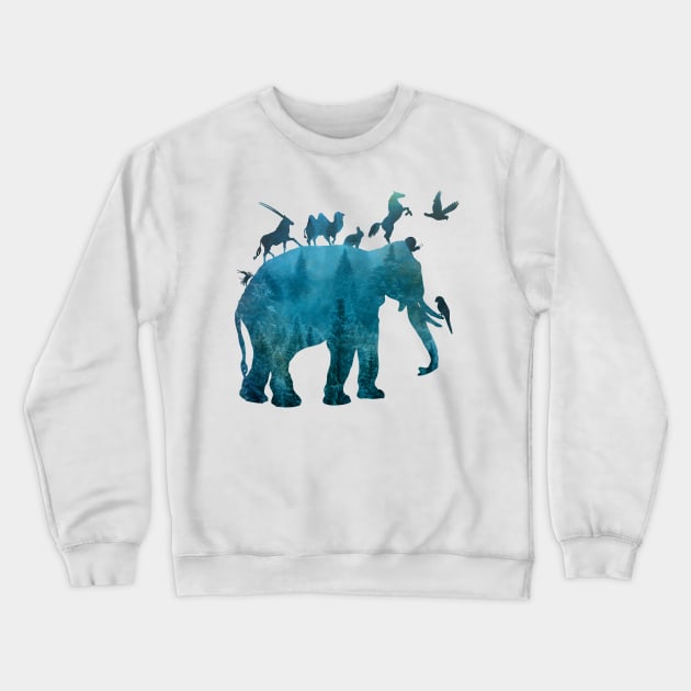 Animals family #animals Crewneck Sweatshirt by JBJart